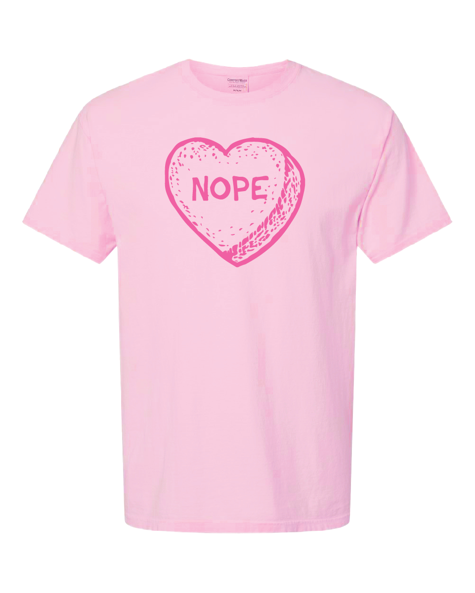 Candy Heart NOPE Tee