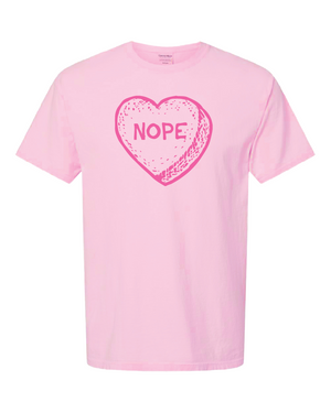 Candy Heart NOPE Tee