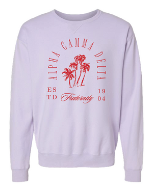 Alpha Gamma Delta Society Crewneck