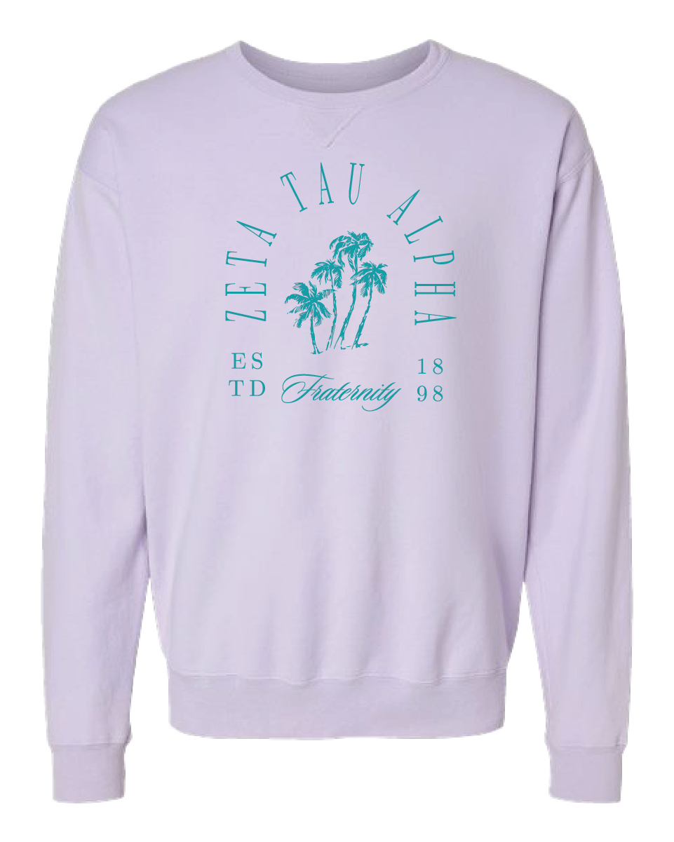 Zeta Tau Alpha Society Crewneck