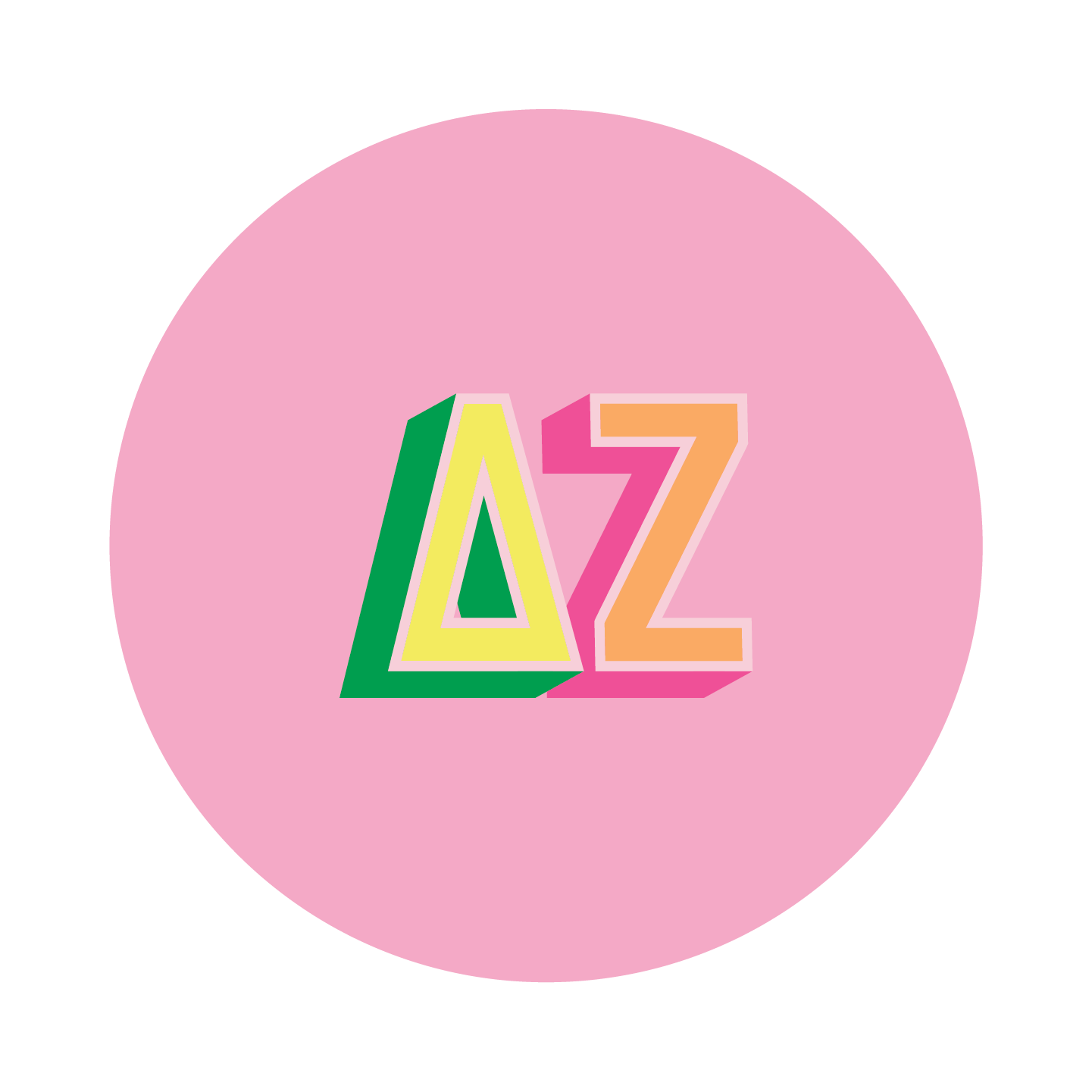 sorority set of 2 coasters