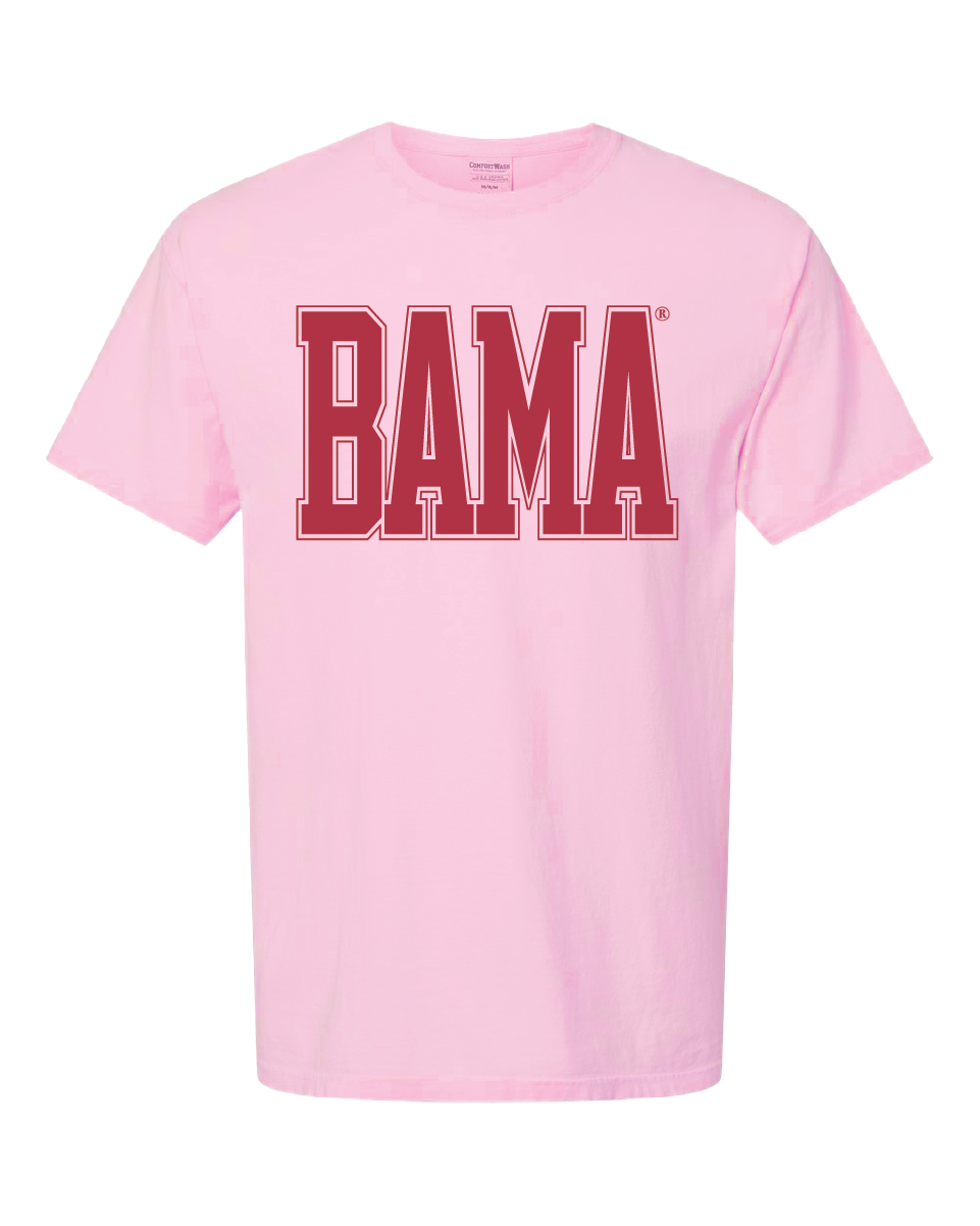 Huge Crimson BAMA Varsity Tee