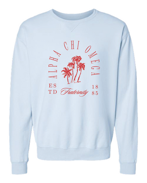 Alpha Chi Omega Society Crewneck