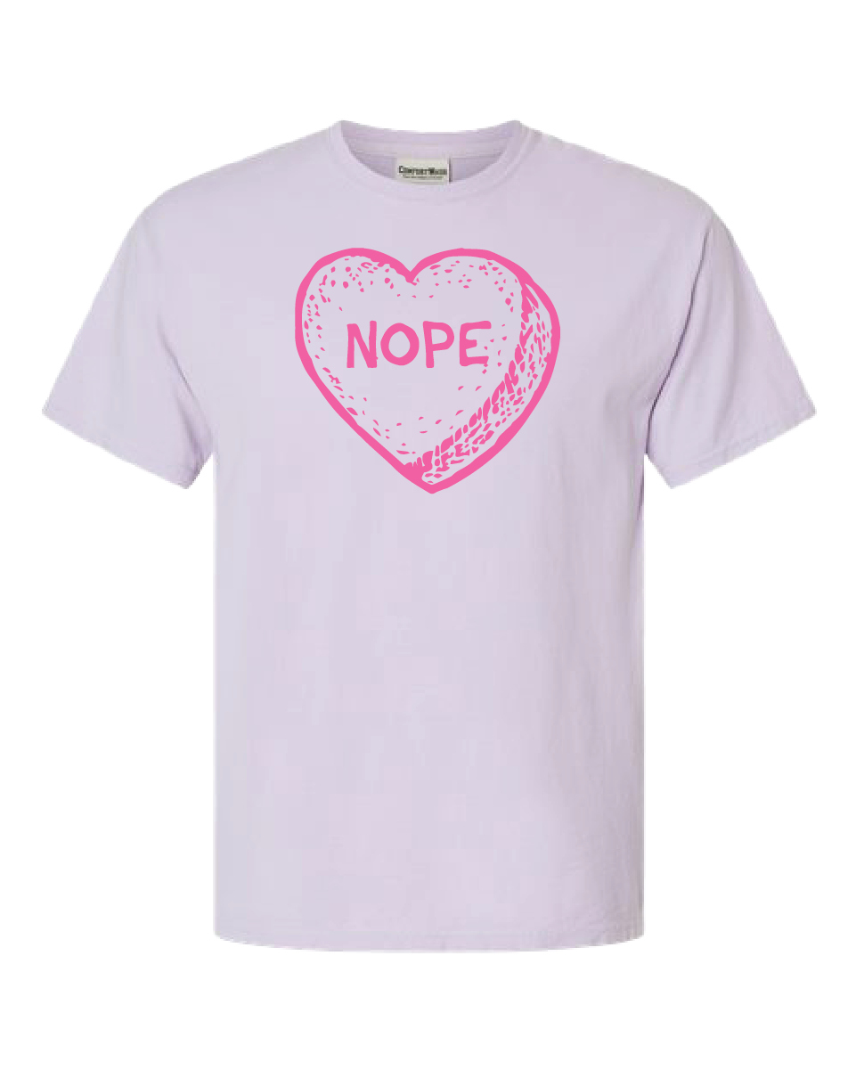 Candy Heart NOPE Tee