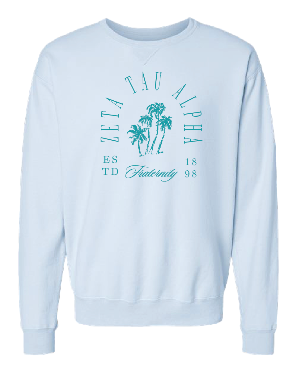 Zeta Tau Alpha Society Crewneck