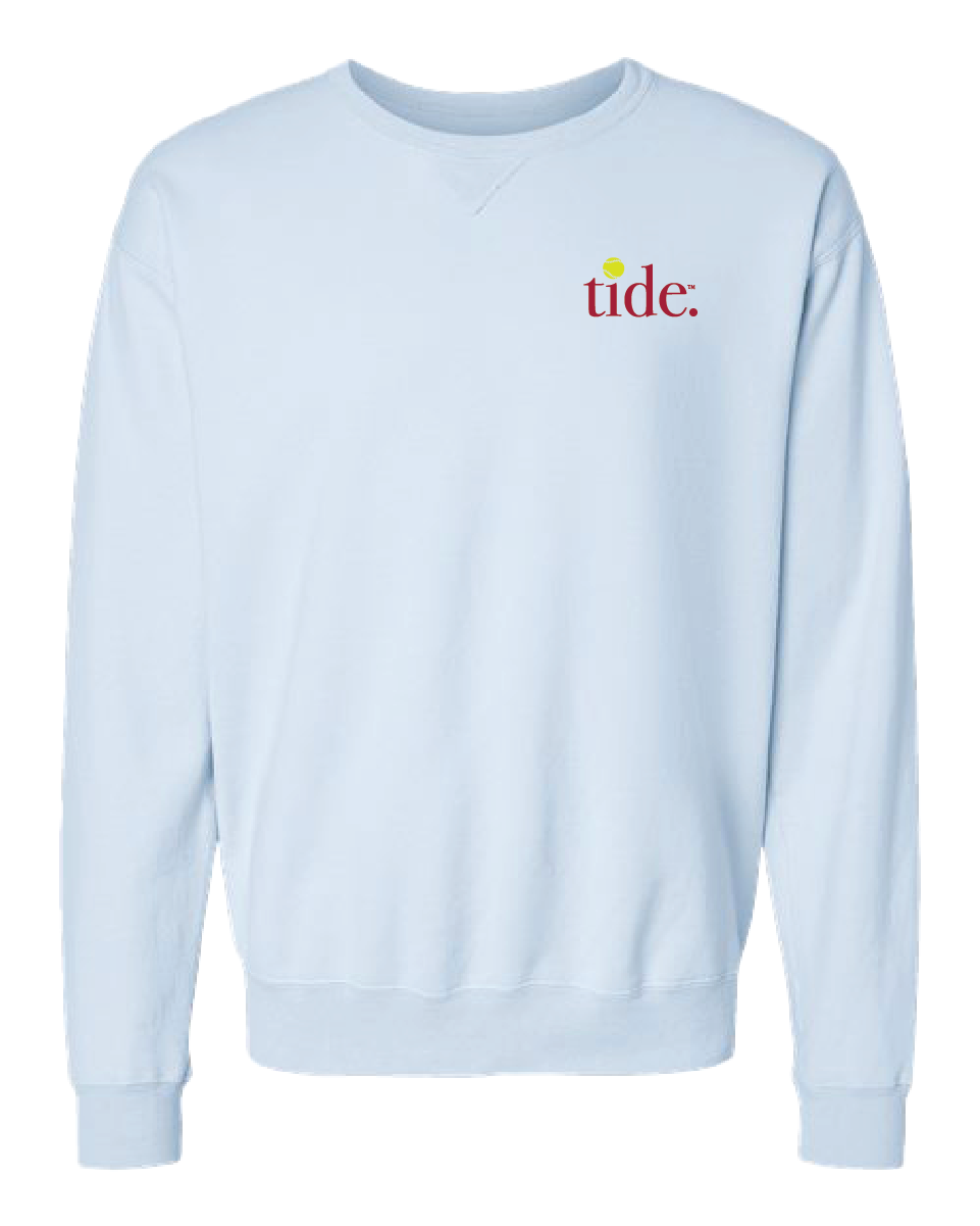 Softball Tide Embroidered Crewneck