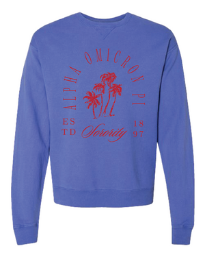 Alpha Omicron Pi Society Crewneck