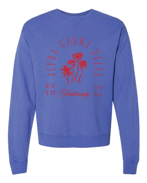 Alpha Gamma Delta Society Crewneck