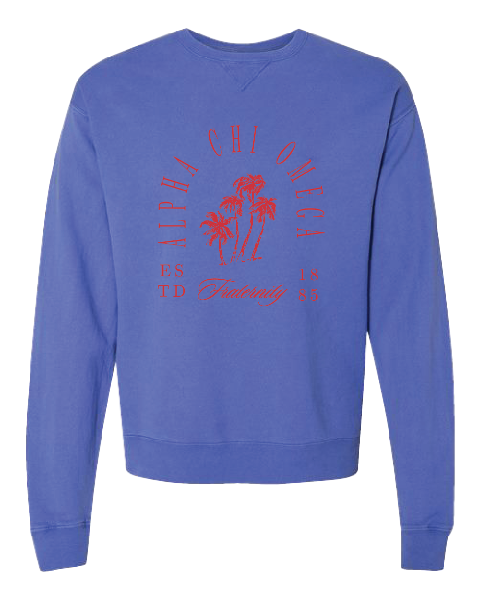 Alpha Chi Omega Society Crewneck