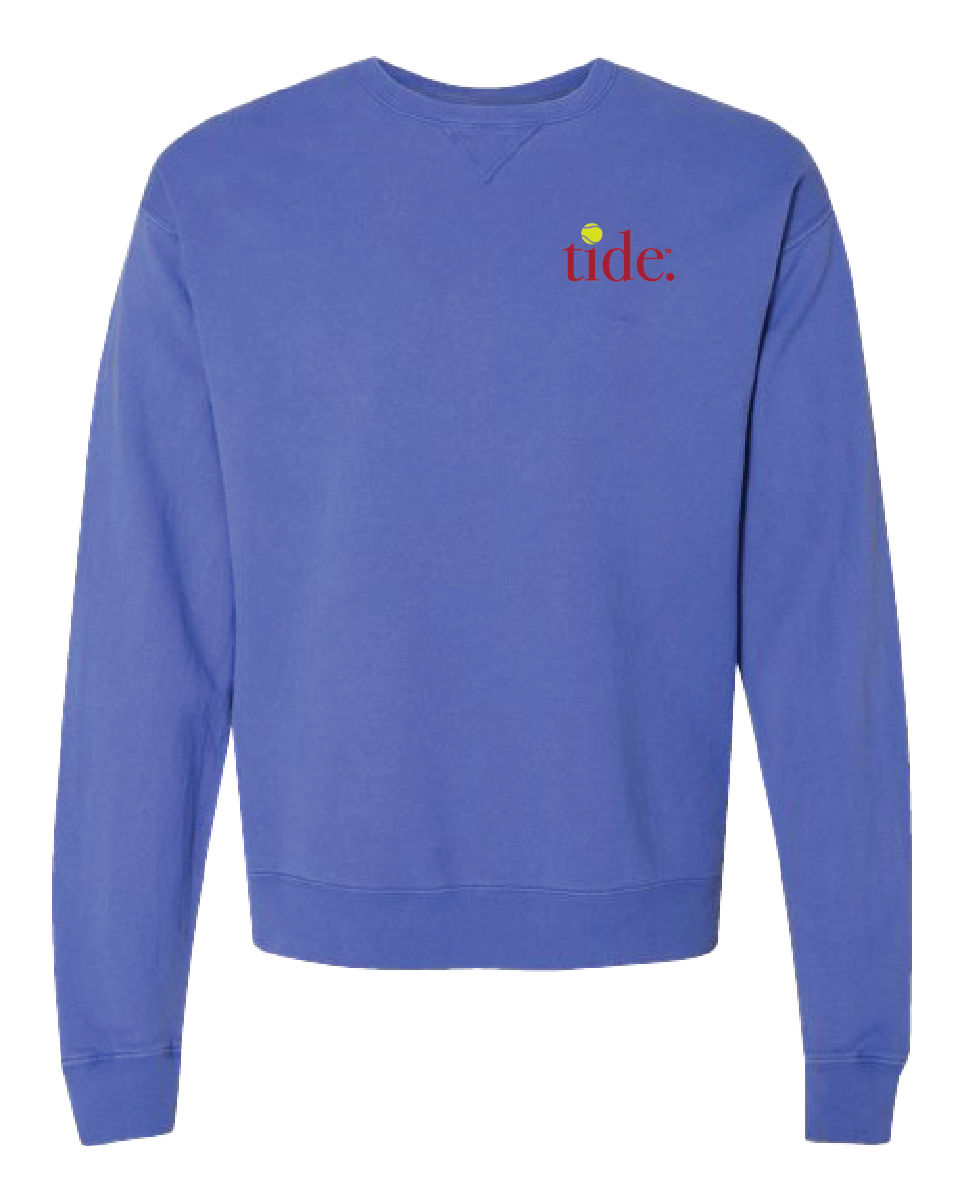 Softball Tide Embroidered Crewneck
