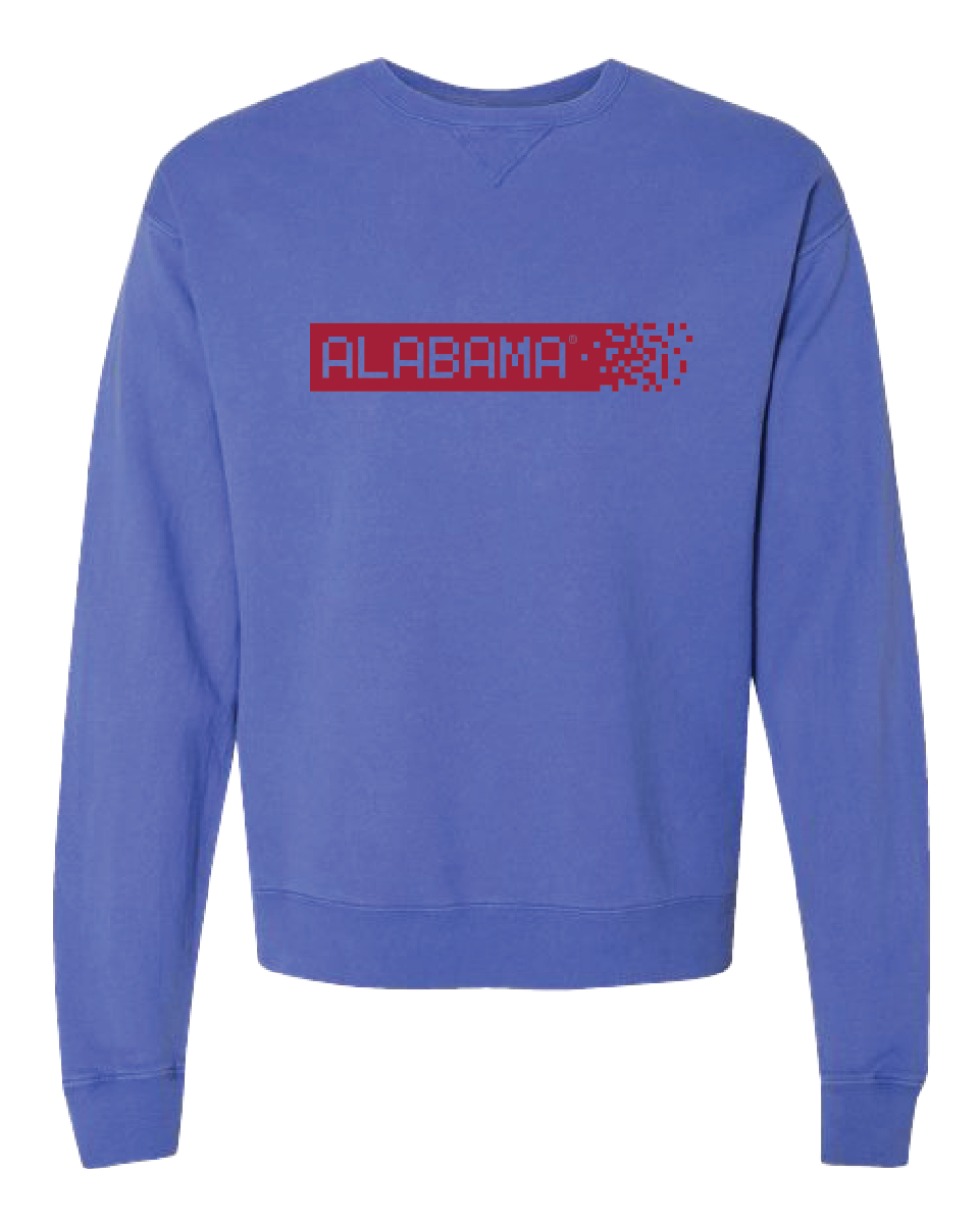 Alabama Pixel Crewneck