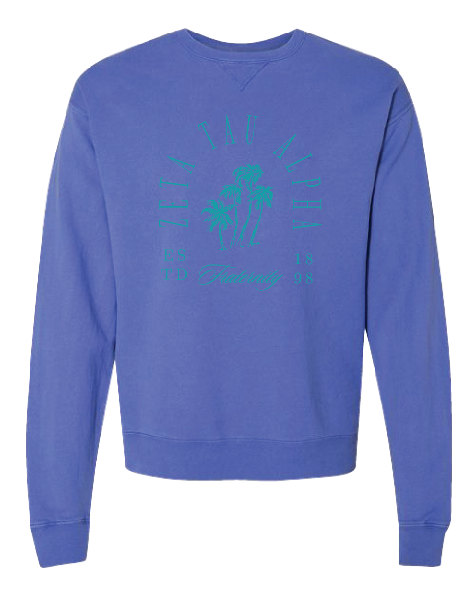 Zeta Tau Alpha Society Crewneck