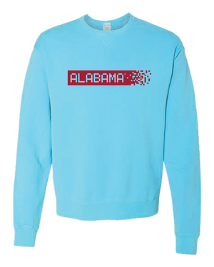 Alabama Pixel Crewneck