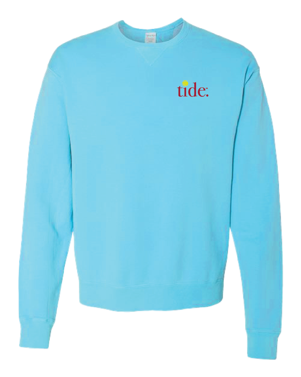 Softball Tide Embroidered Crewneck