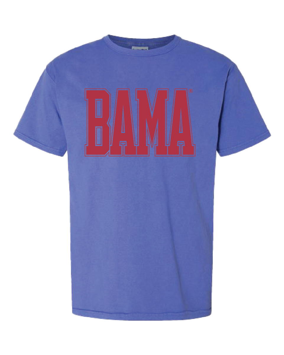 Huge Crimson BAMA Varsity Tee