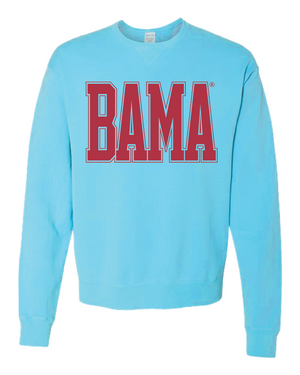 Huge Crimson BAMA Varsity Crewneck