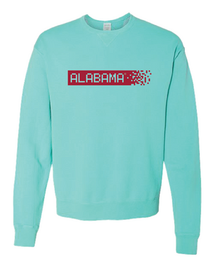 Alabama Pixel Crewneck