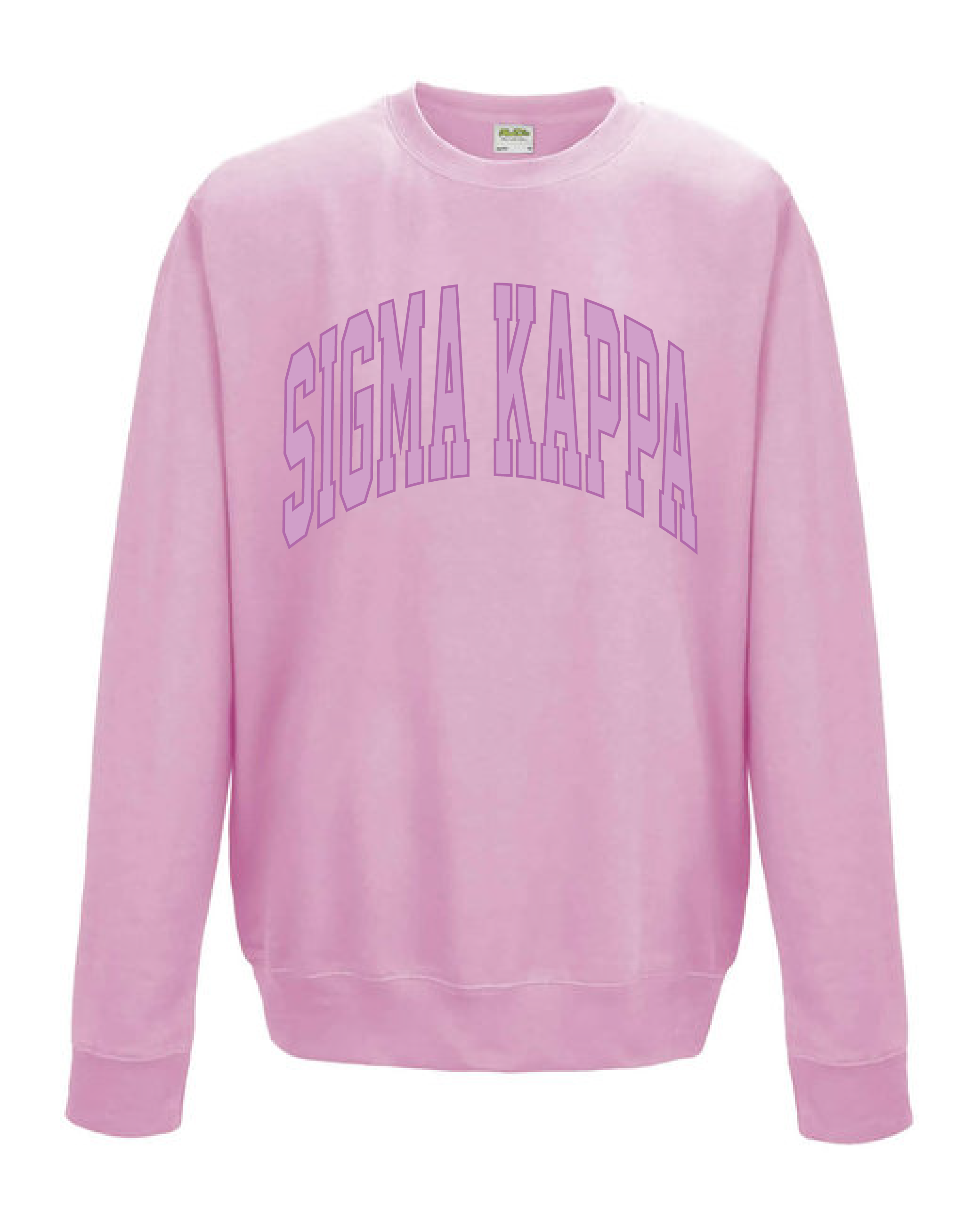 WS - Varsity Crew in Baby Pink (min qty 6) $24 / $55
