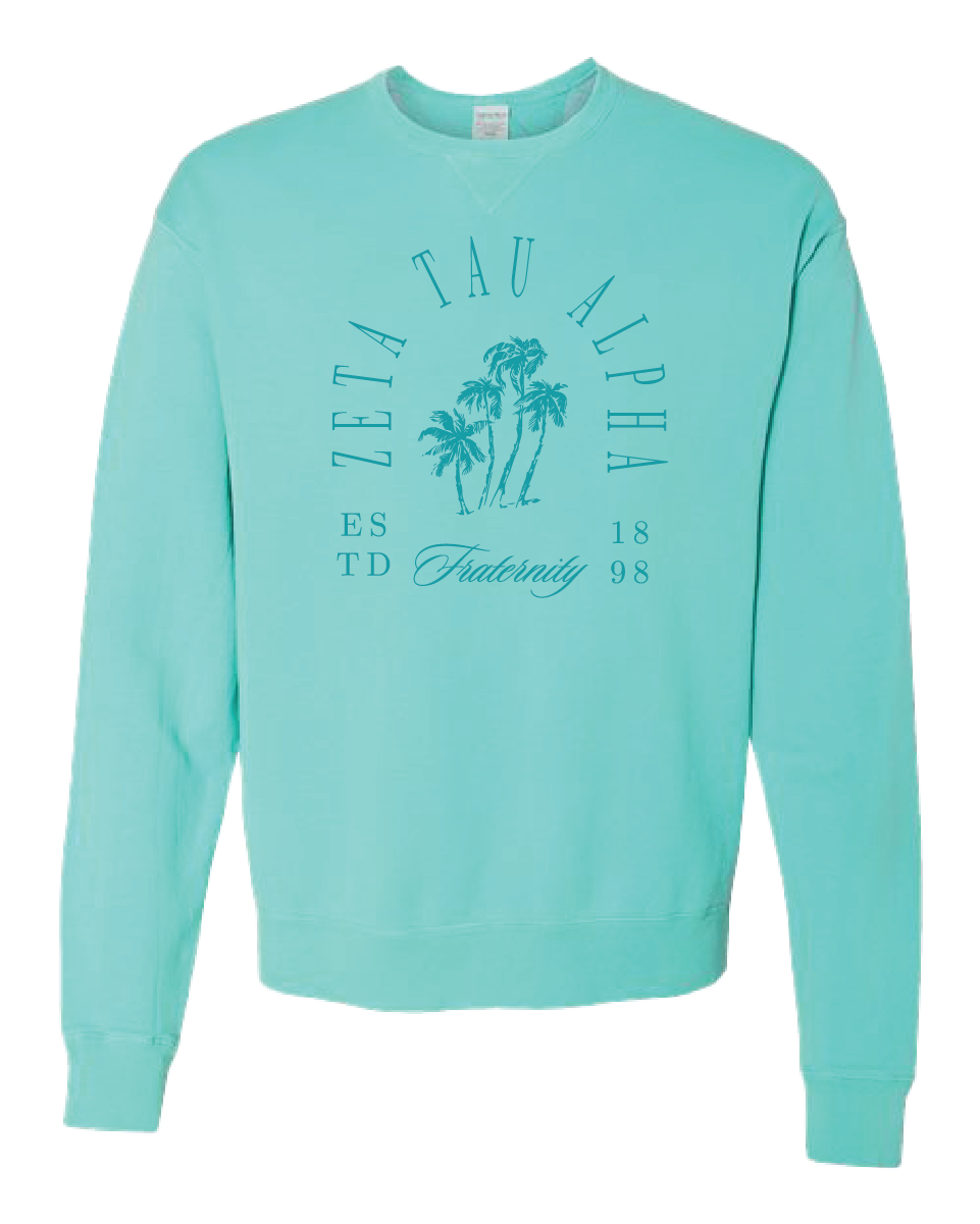 Zeta Tau Alpha Society Crewneck