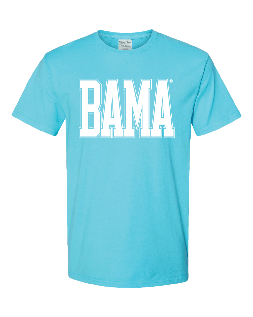 Huge White BAMA Varsity Tee