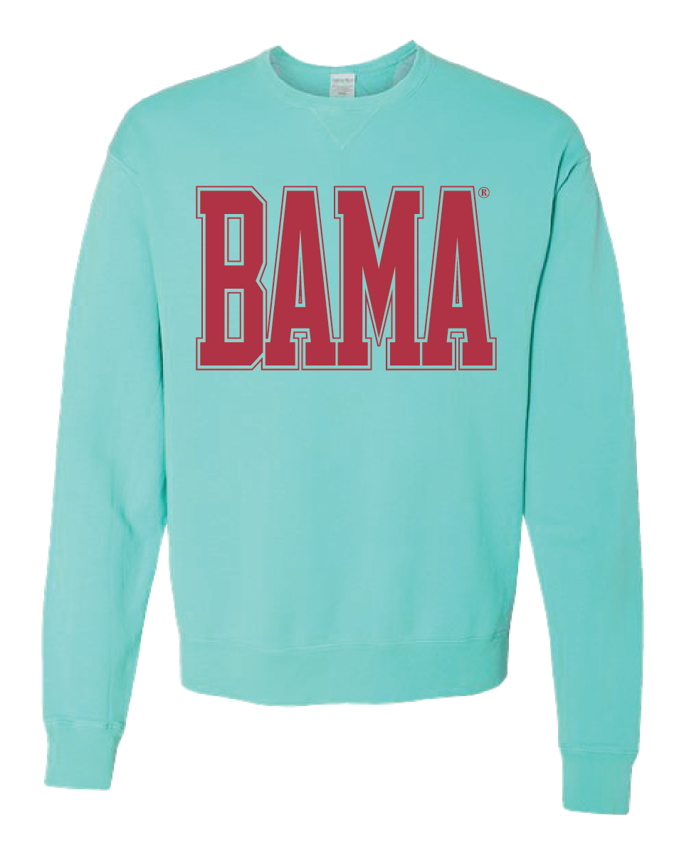 Huge Crimson BAMA Varsity Crewneck