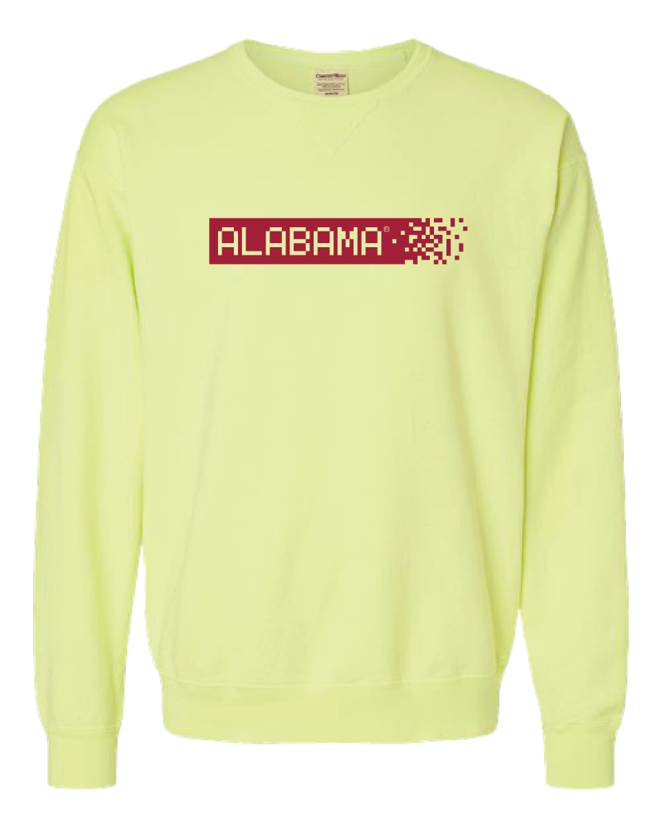 Alabama Pixel Crewneck