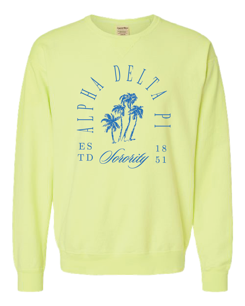 Alpha Delta Pi Society Crewneck