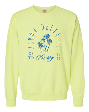 Alpha Delta Pi Society Crewneck