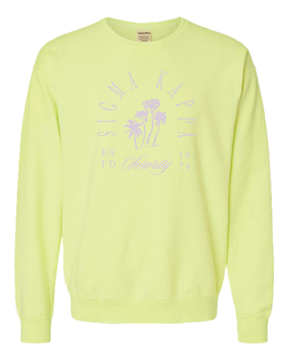 Sigma Kappa Society Crewneck