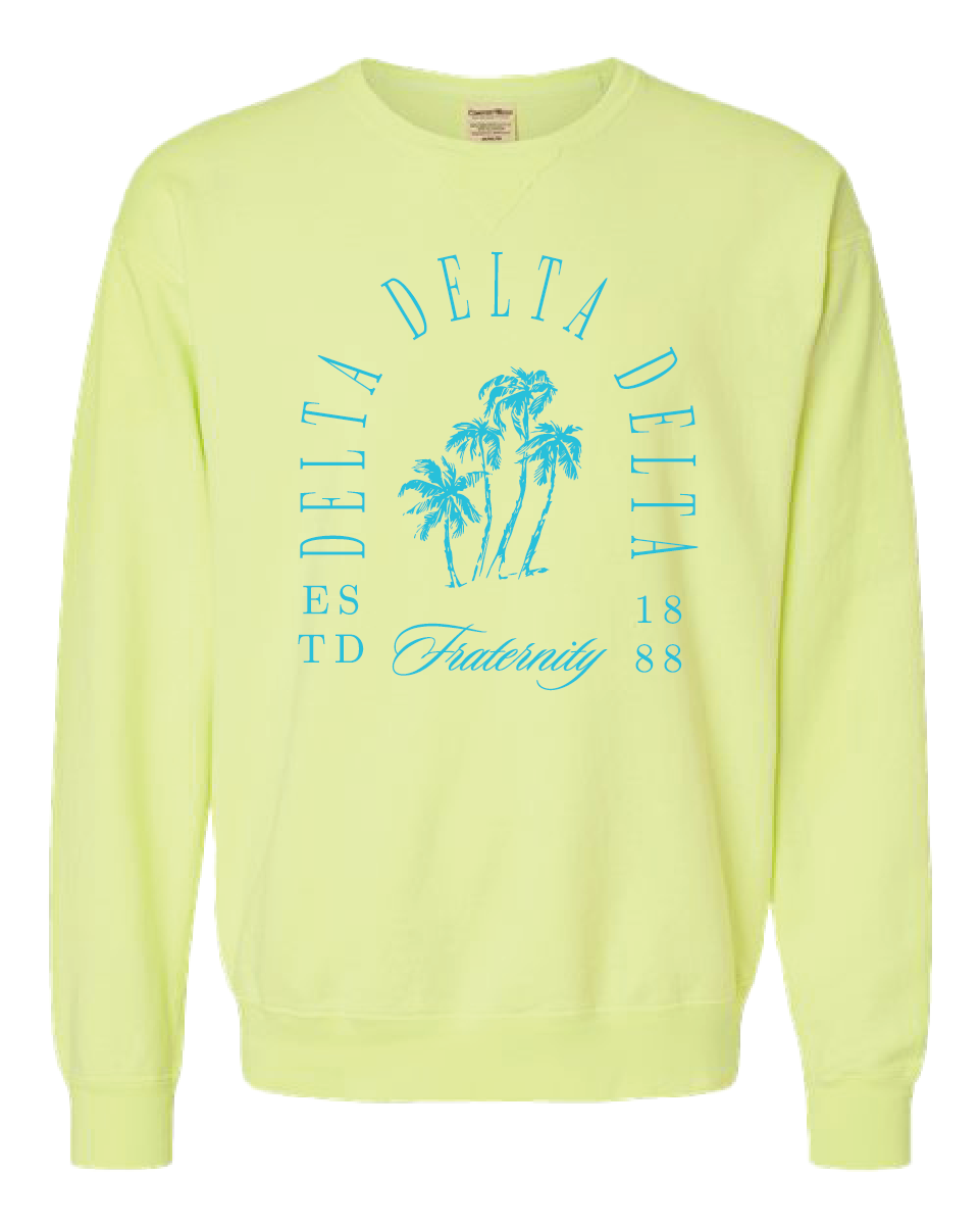 Delta Delta Dleta Society Crewneck