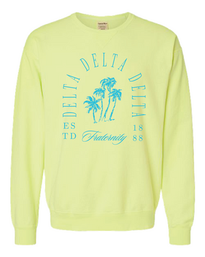 Delta Delta Dleta Society Crewneck