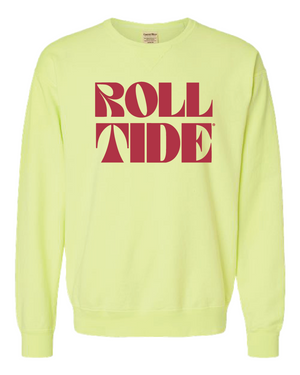 Groovy Roll Tide Crewneck