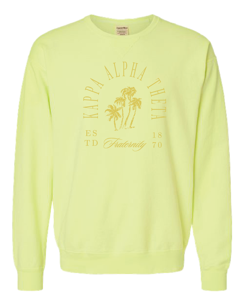 Kappa Alpha Theta Society Crewneck