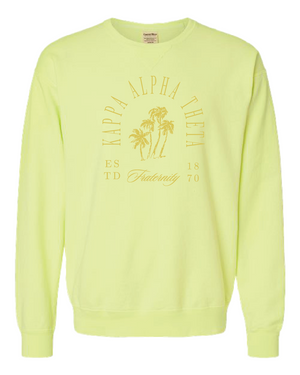 Kappa Alpha Theta Society Crewneck