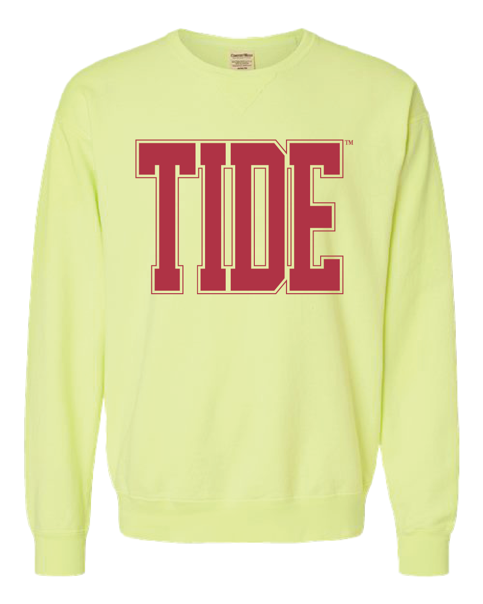 Huge Crimson Tide Varsity Crewneck
