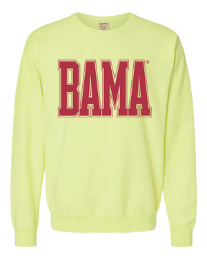 Huge Crimson BAMA Varsity Crewneck