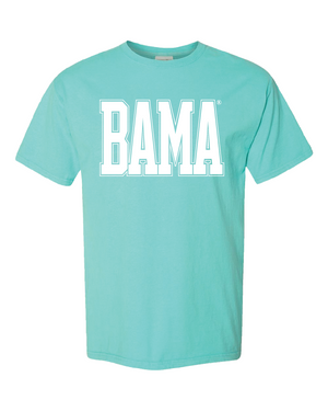 Huge White BAMA Varsity Tee