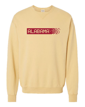 Alabama Pixel Crewneck