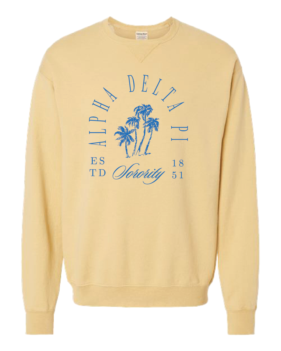 Alpha Delta Pi Society Crewneck