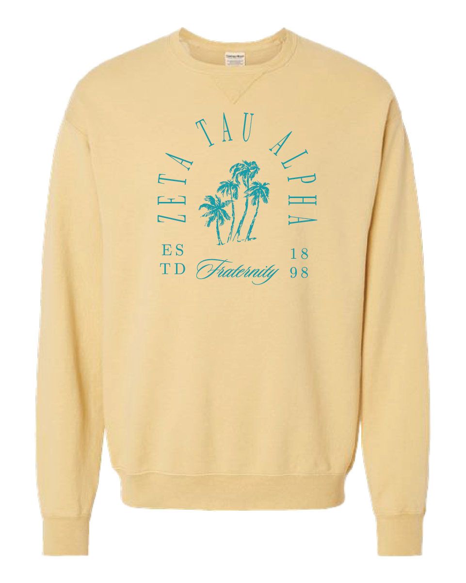 Zeta Tau Alpha Society Crewneck