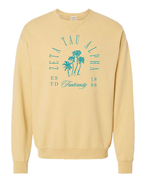 Zeta Tau Alpha Society Crewneck