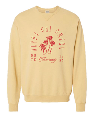 Alpha Chi Omega Society Crewneck