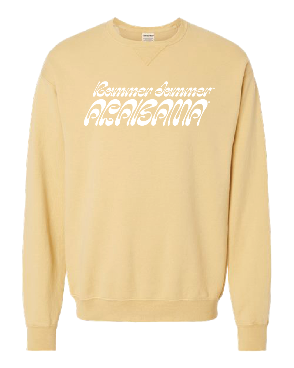 Groovy Rammer Jammer Alabama Crewneck