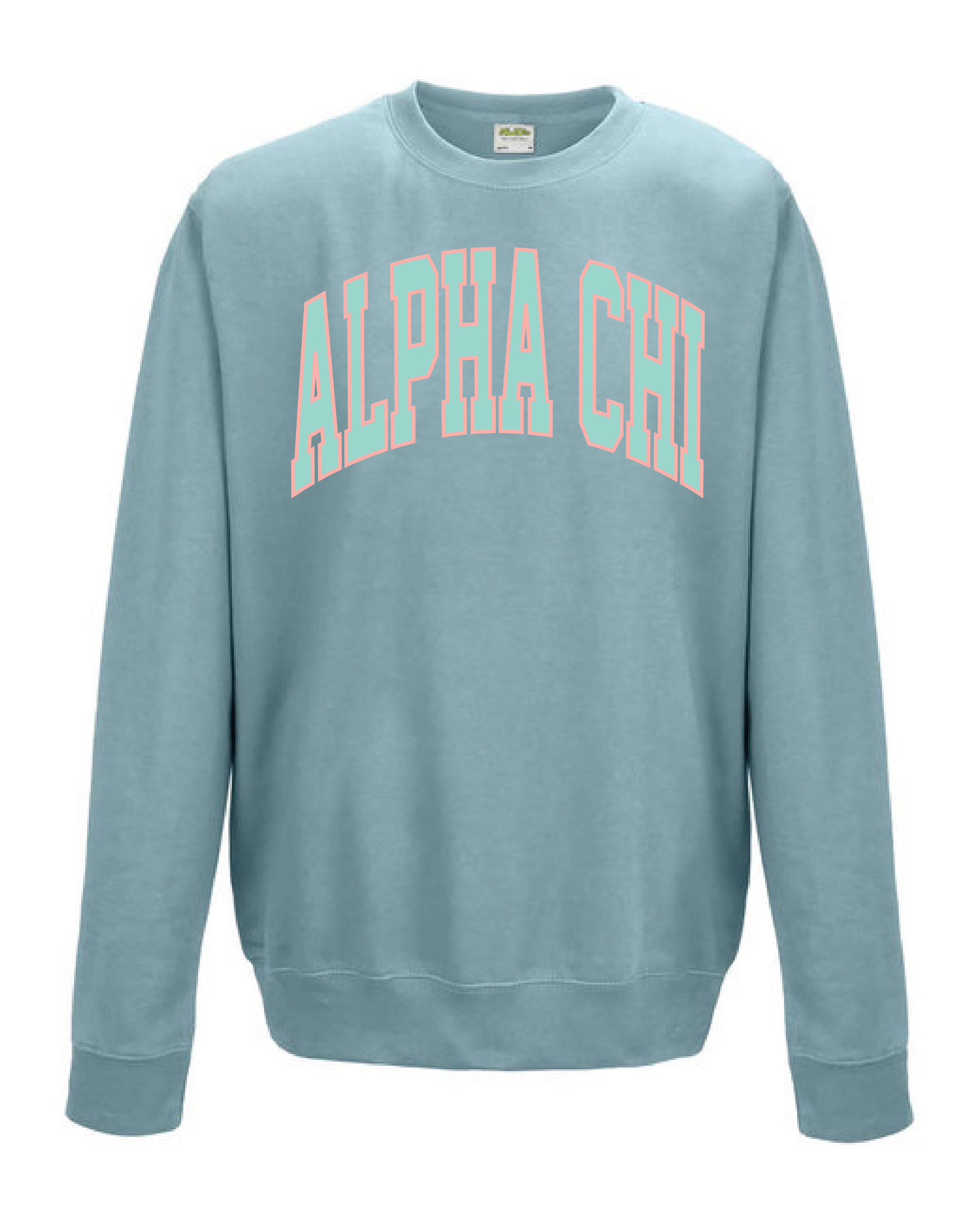 WS - Varsity Crew in Sky Blue (min qty 6) $24 / $55