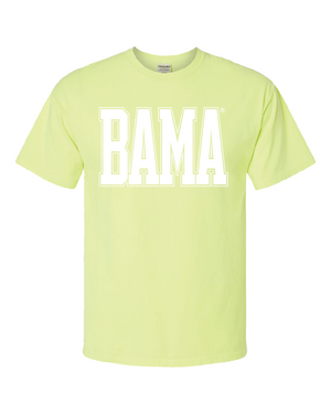 Huge White BAMA Varsity Tee