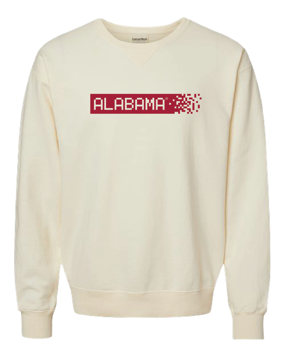 Alabama Pixel Crewneck