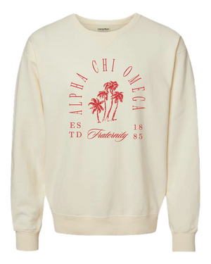 Alpha Chi Omega Society Crewneck