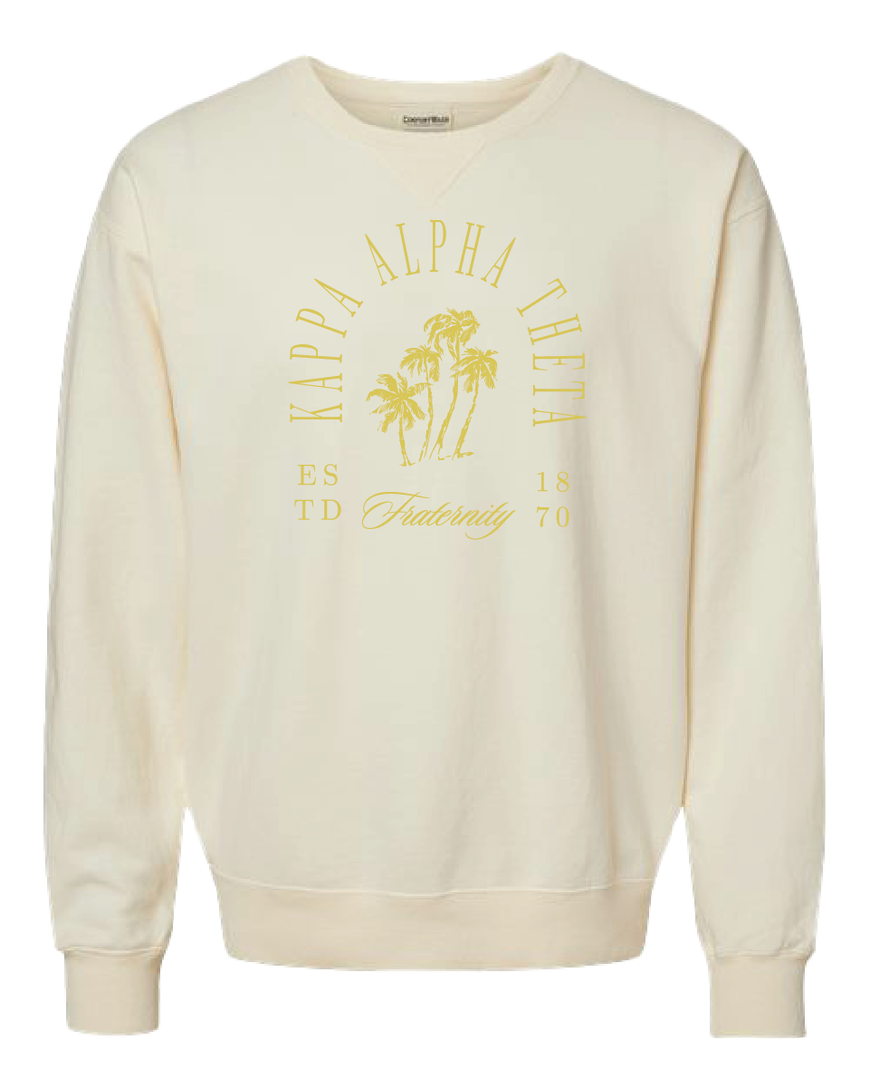 Kappa Alpha Theta Society Crewneck