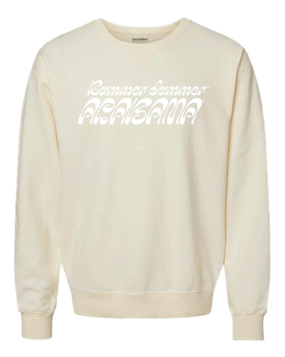 Groovy Rammer Jammer Alabama Crewneck