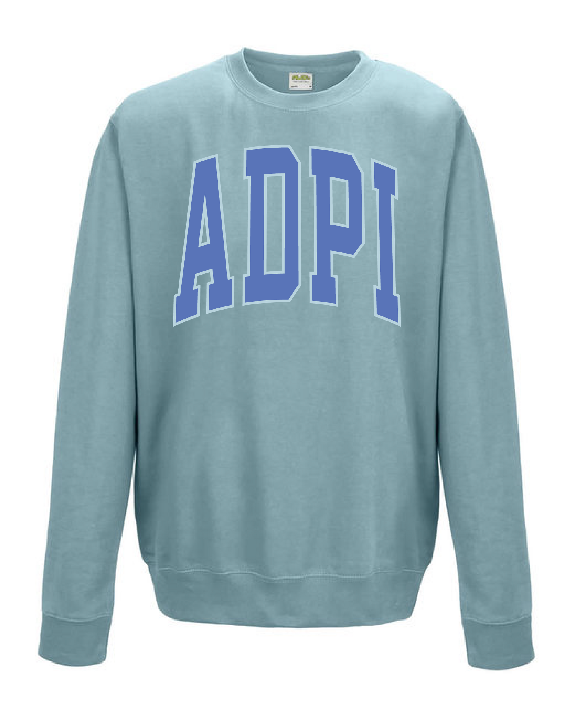 WS - Varsity Crew in Sky Blue (min qty 6) $24 / $55